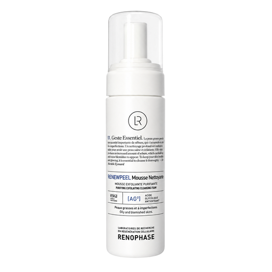 Renewpeel Mousse Nettoyante valomosios putos, 200 ml