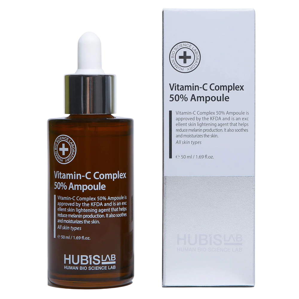 Ampulė su 50% vitamino C kompleksu